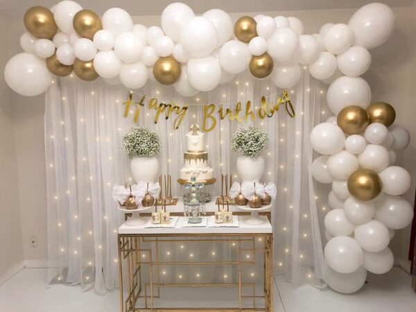 Special You Birthday Decoration Kit, Birthday Backdrop for Decoration, White Net Curtain for Birthday Decoration Backdrop, Happy Birthday Light, Backdrop for Birthday Decoration, Birthday Curtain