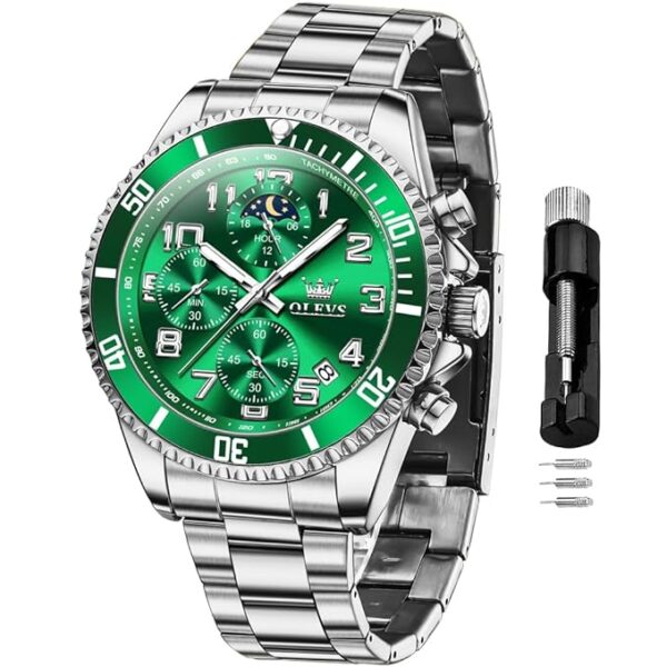 POEDAGAR 615 Men Watch For Sports Waterproof Luminous Stainless Steel - Image 3