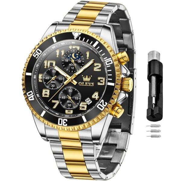 POEDAGAR 615 Men Watch For Sports Waterproof Luminous Stainless Steel - Image 4