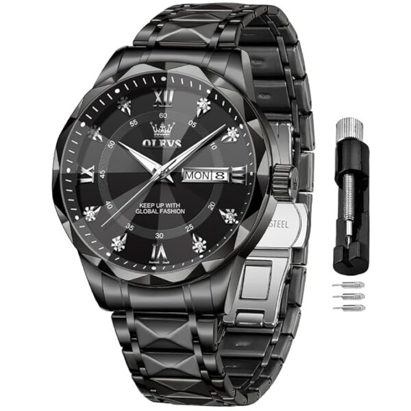 POEDAGAR 615 Men Watch For Sports Waterproof Luminous Stainless Steel - Image 5