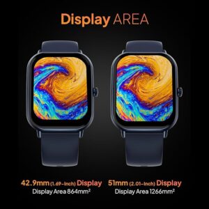 Fire-Boltt Ninja Call Pro Max Smart Watch 2.01 inch Display, Bluetooth Calling, 120+ Sports Modes, Health Suite, Voice Assistance (Blue)