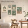 kotart Gond art Wall paintings for living room - Paintings wall decoration Wall frames for home decor Set of 6 Multicolo - Image 4