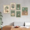 kotart Gond art Wall paintings for living room - Paintings wall decoration Wall frames for home decor Set of 6 Multicolo - Image 5
